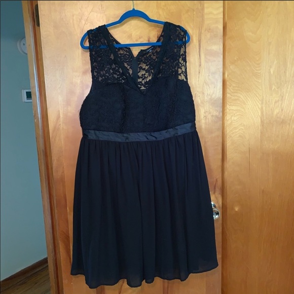 torrid Dresses & Skirts - Torrid Black Lace Holiday Dress torrid Dresses & Skirts - Torrid Black Lace Holiday Dress